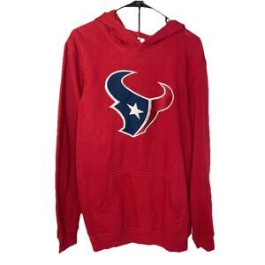 Houston Texans Boys Team NFL Hoodie/Hooded Sweatshirt Red Blue Sz XL Youth